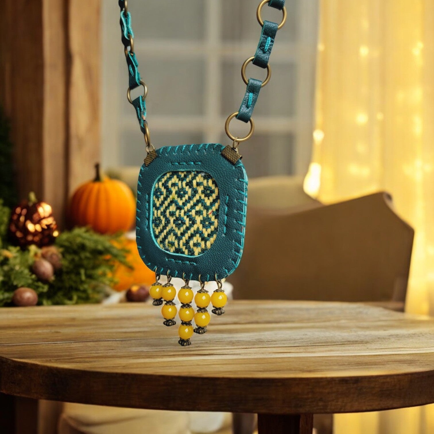 Leather Necklace | Velora | C9