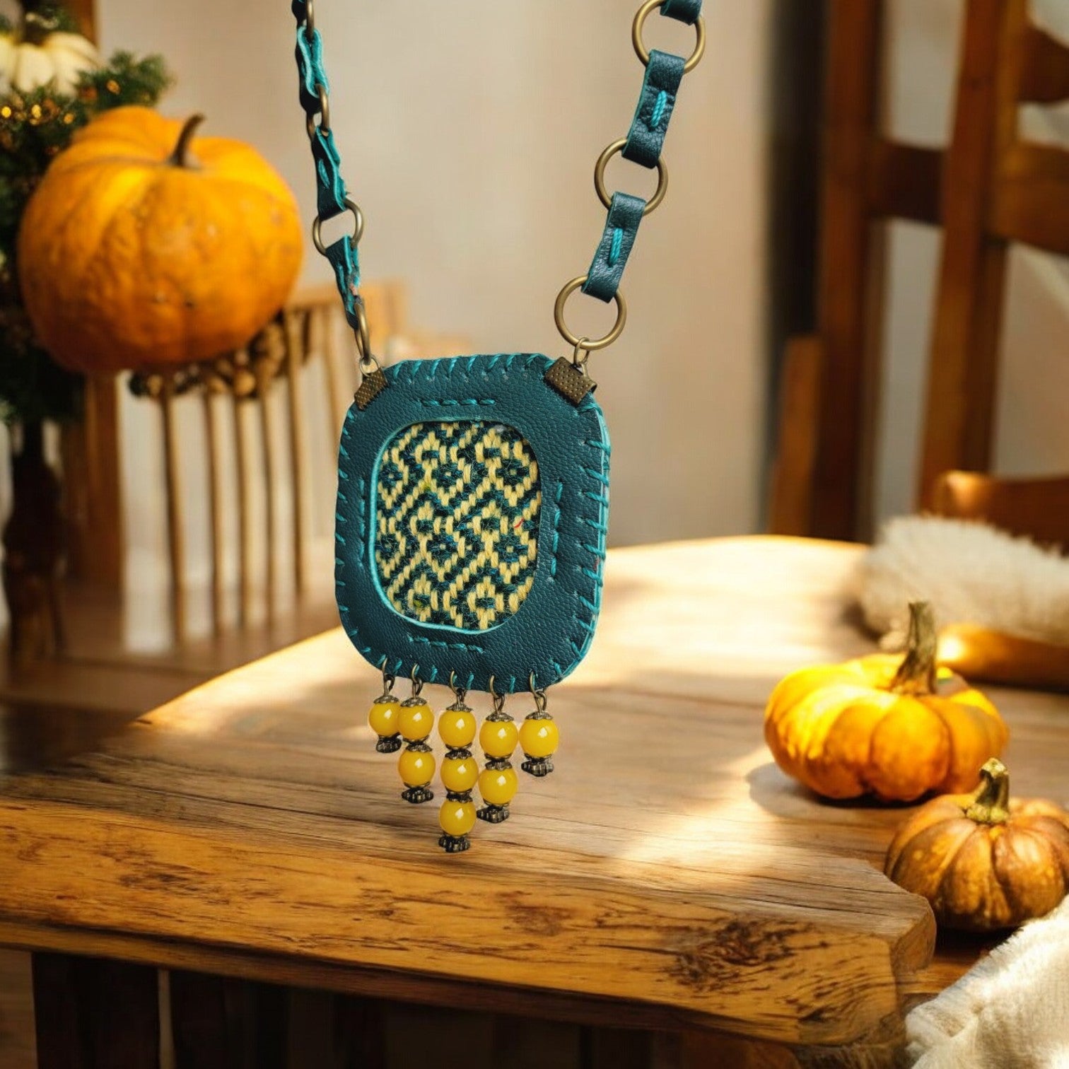 Leather Necklace | Velora | C9