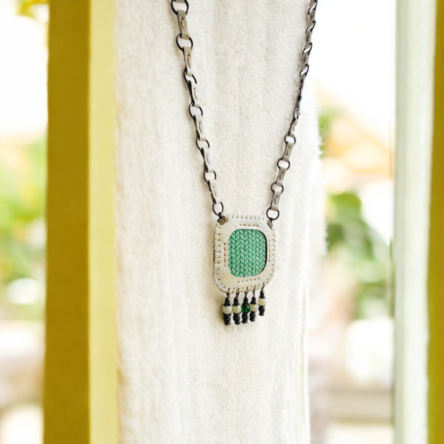 Leather Necklace | Velora | C1