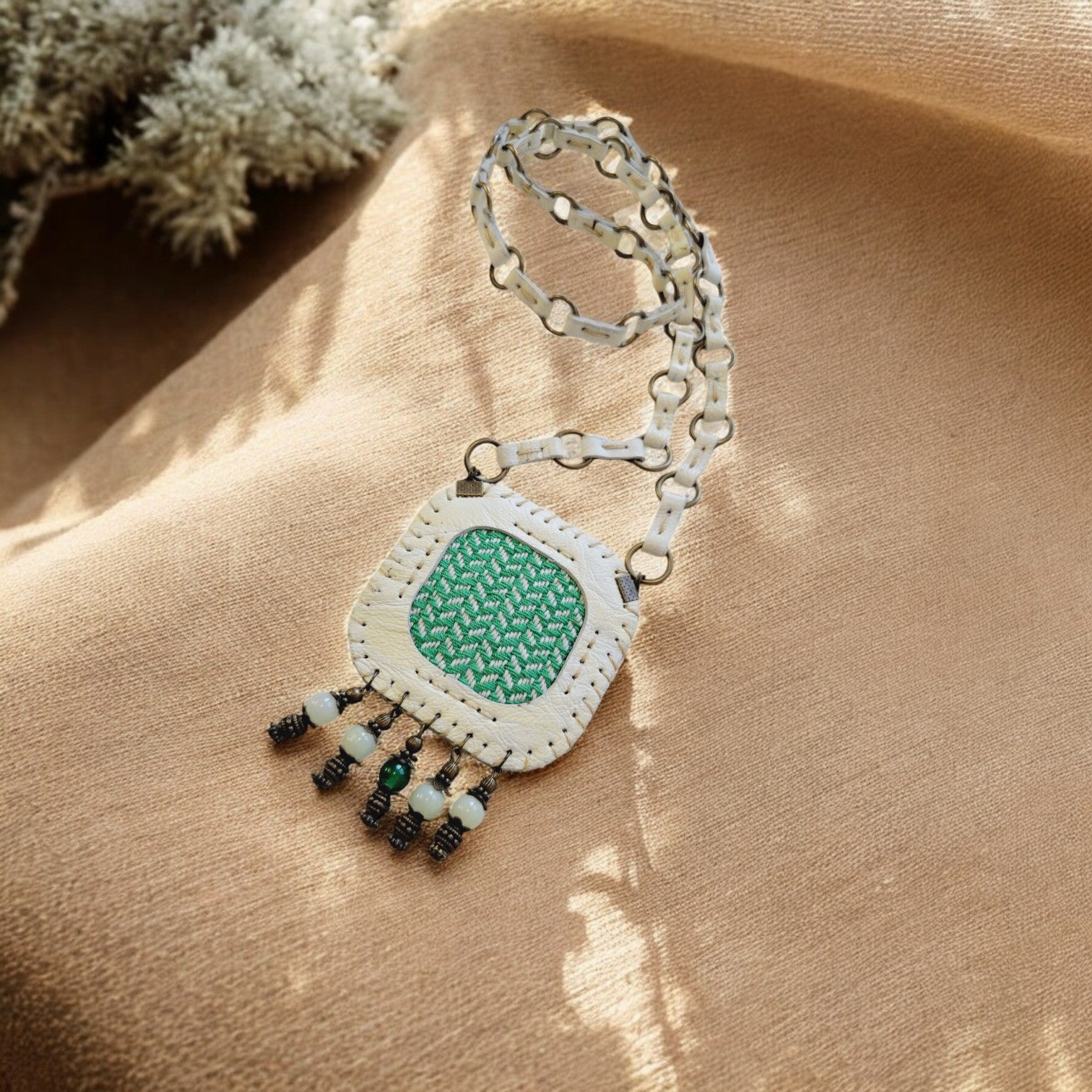 Leather Necklace | Velora | C1