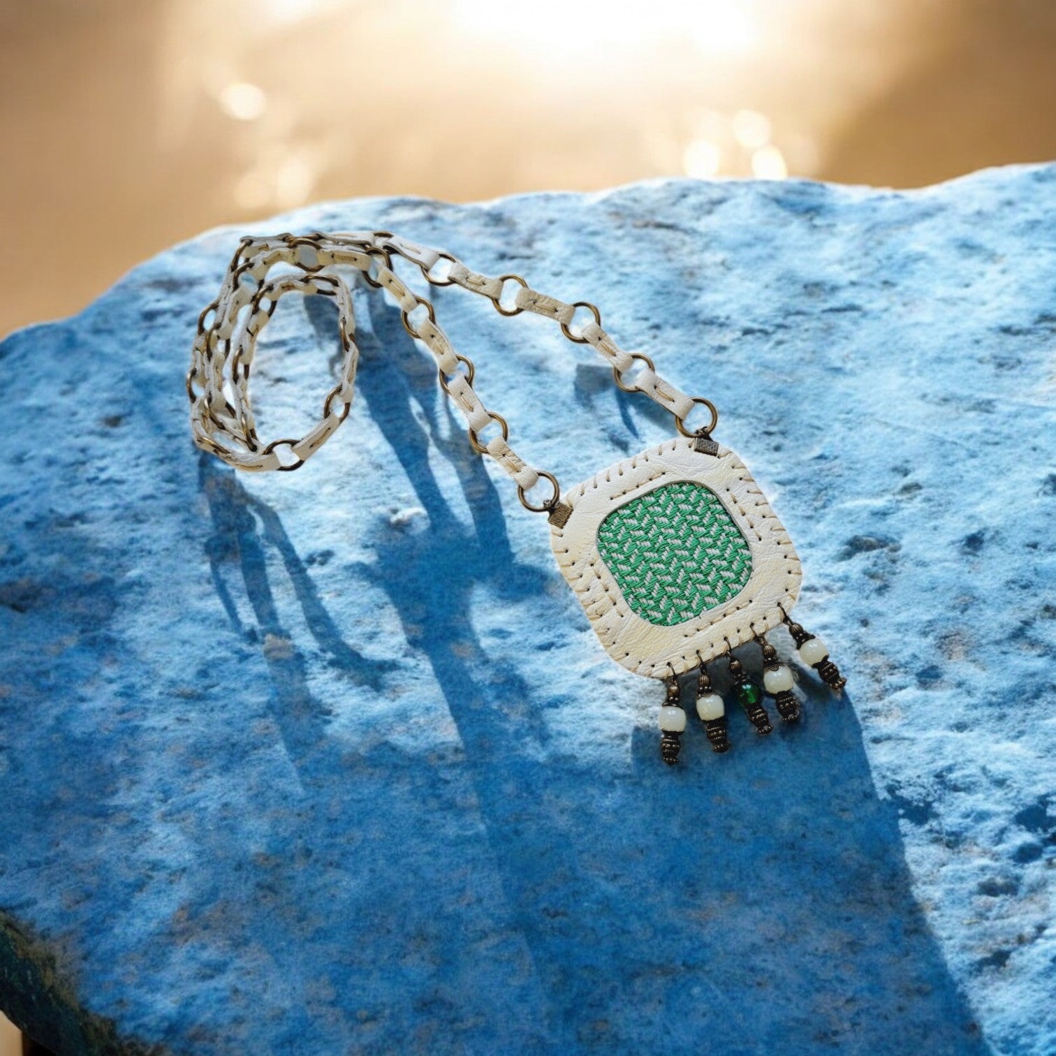 Leather Necklace | Velora | C1