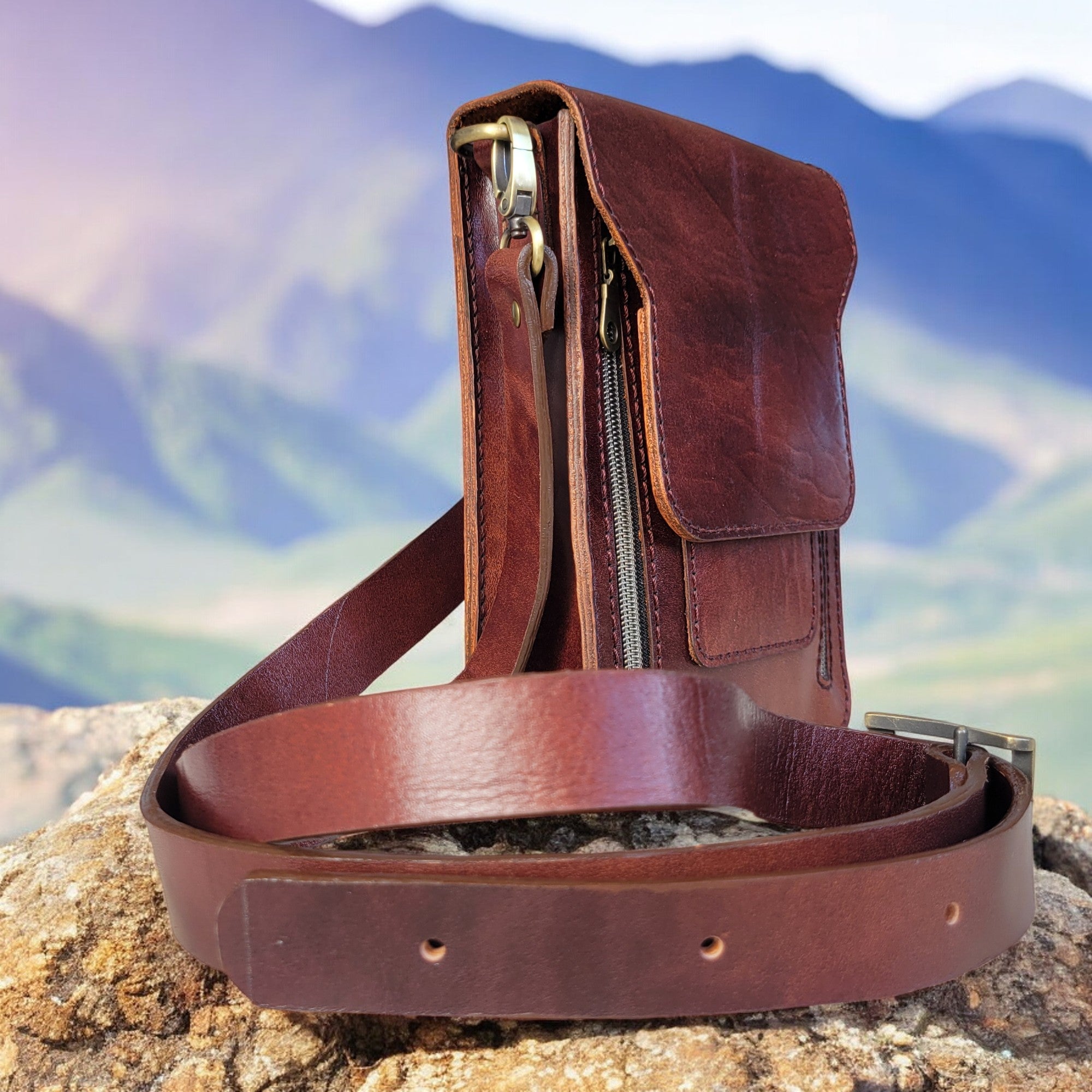 Leather Crossbody Bag | Élan | M2