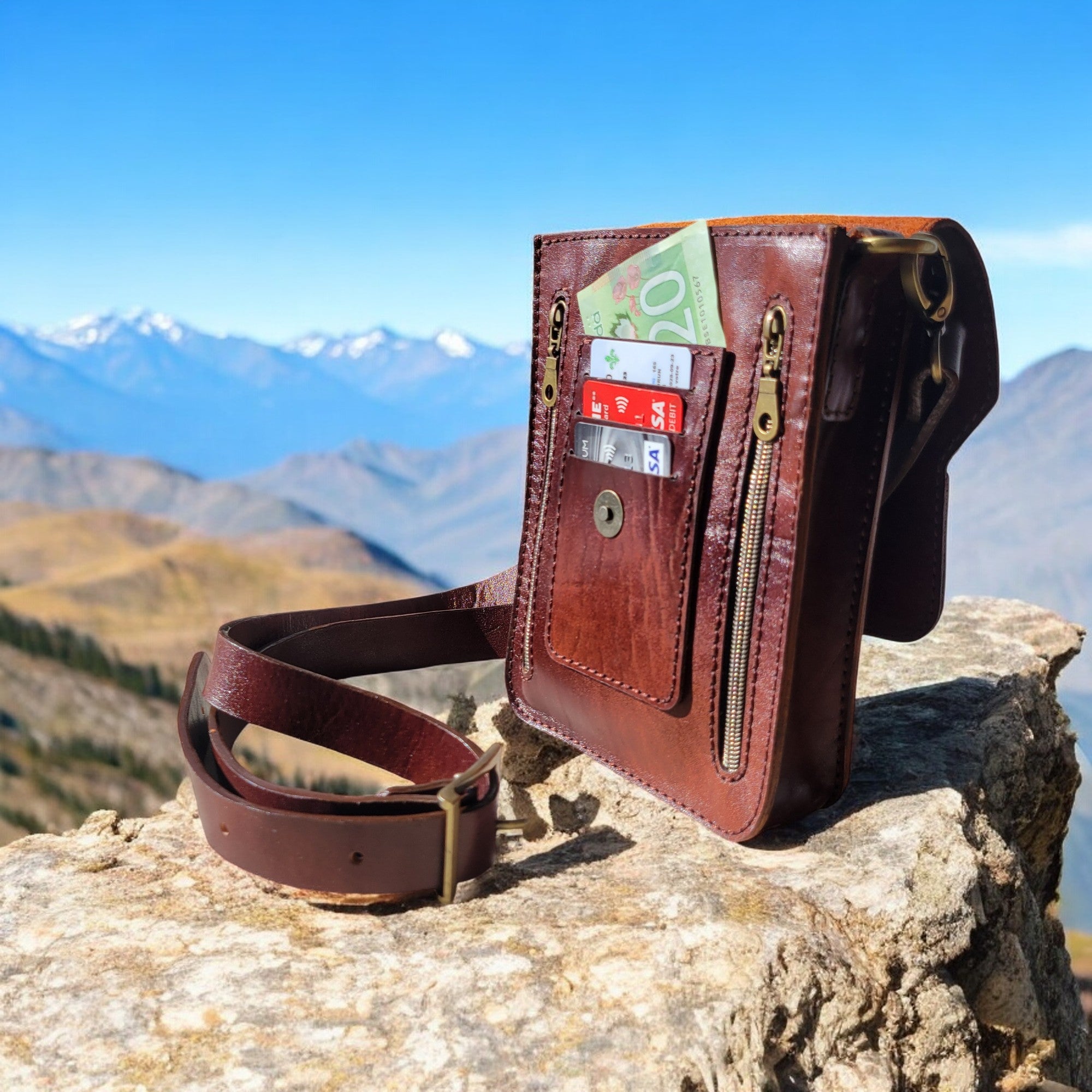 Leather Crossbody Bag | Élan | M2