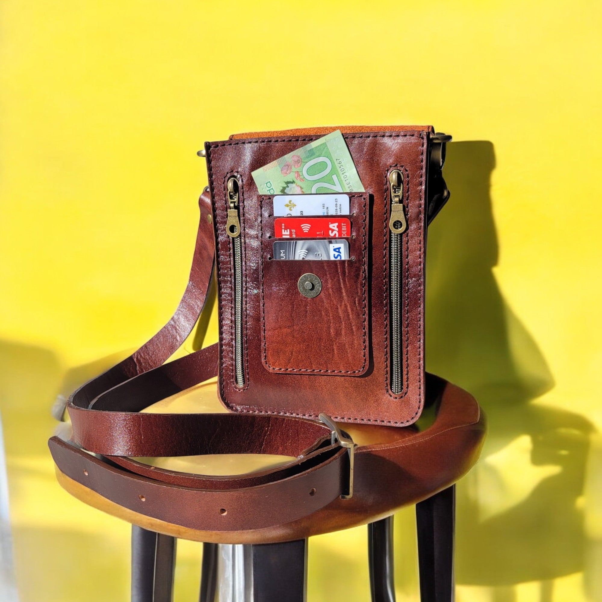 Leather Crossbody Bag | Élan | M2