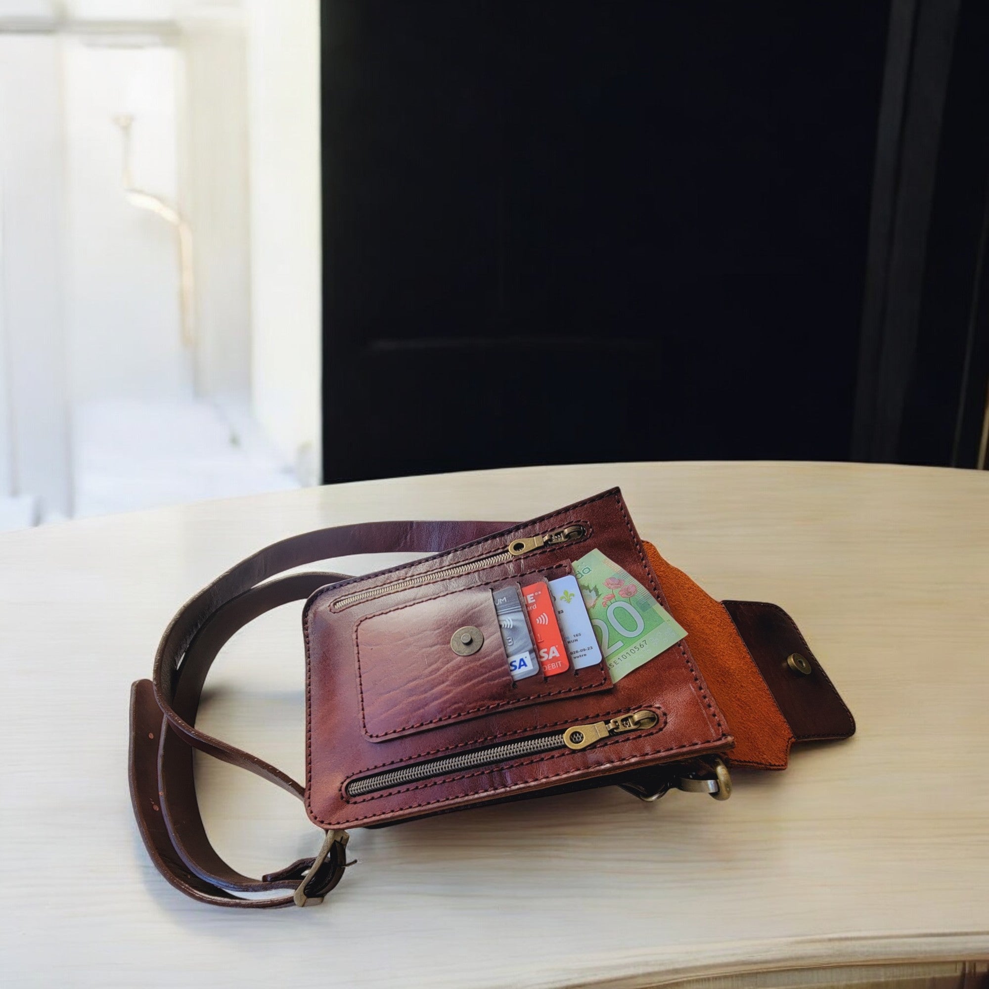 Leather Crossbody Bag | Élan | M2