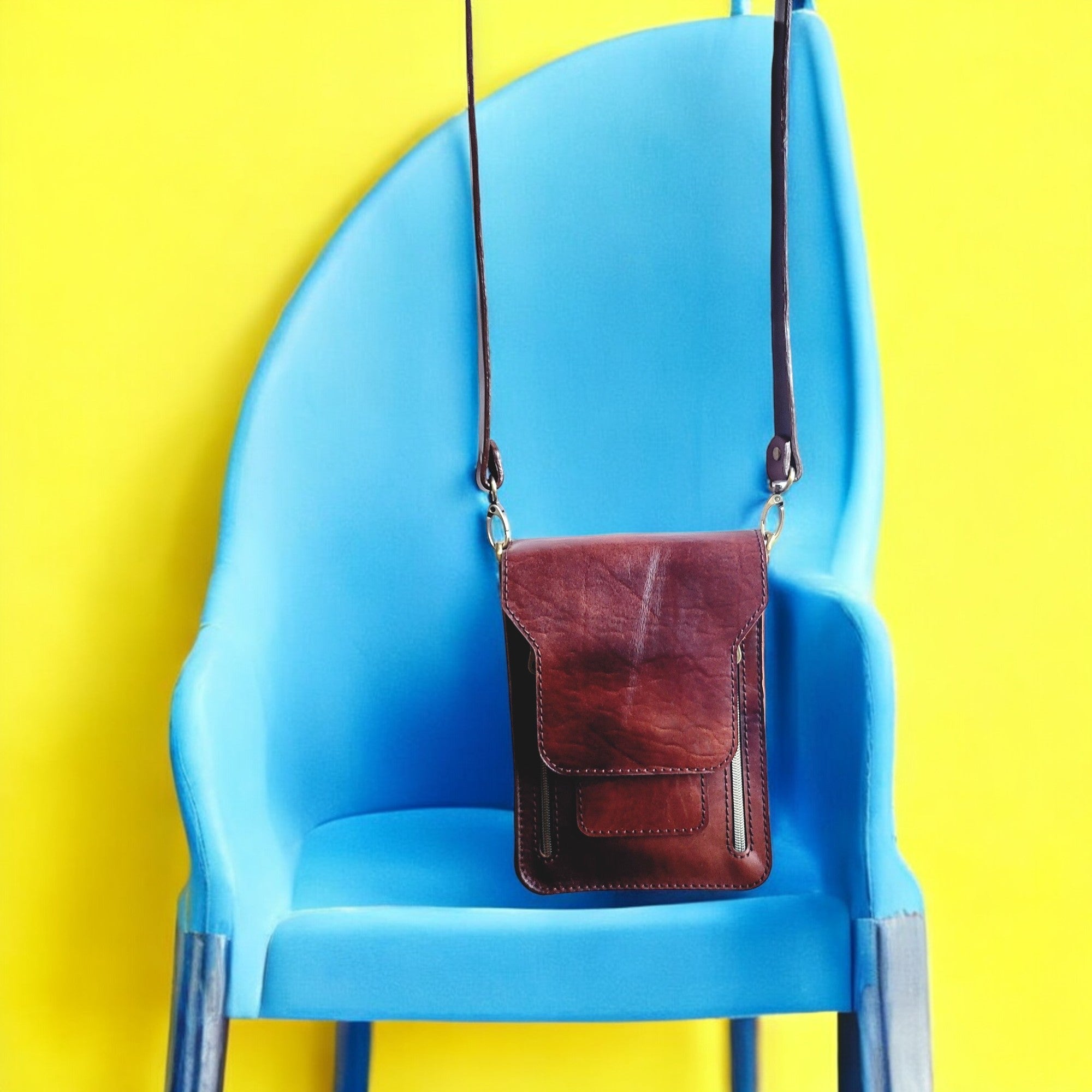 Leather Crossbody Bag | Élan | M2