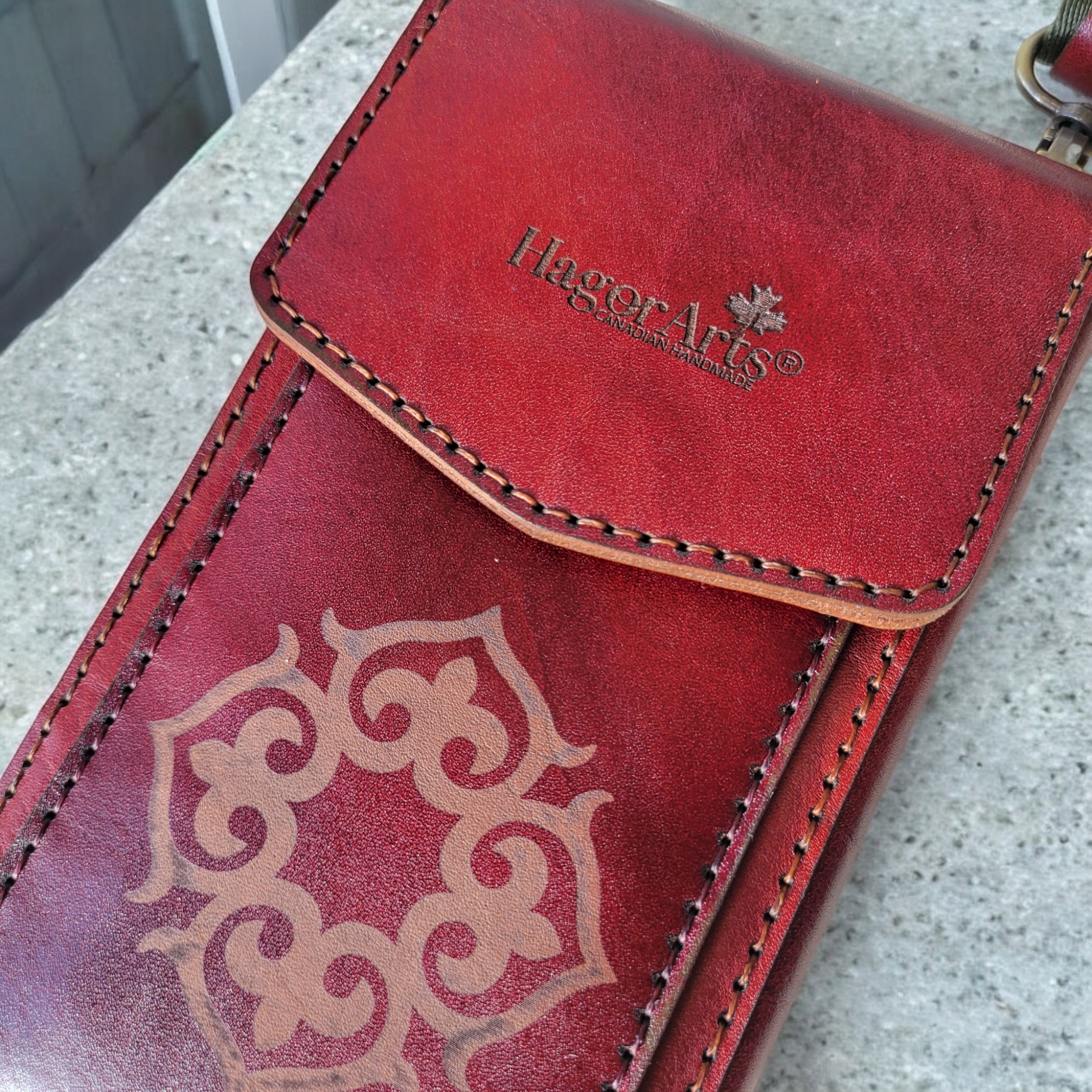 Leather Crossbody Bag | Fiora | S1