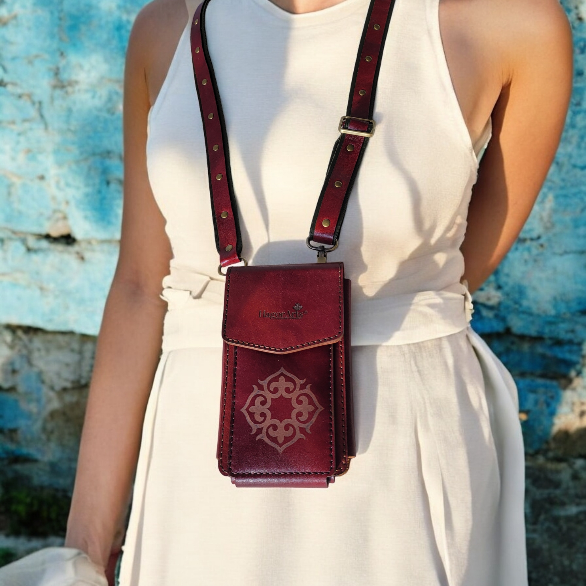 Leather Crossbody Bag | Fiora | S3