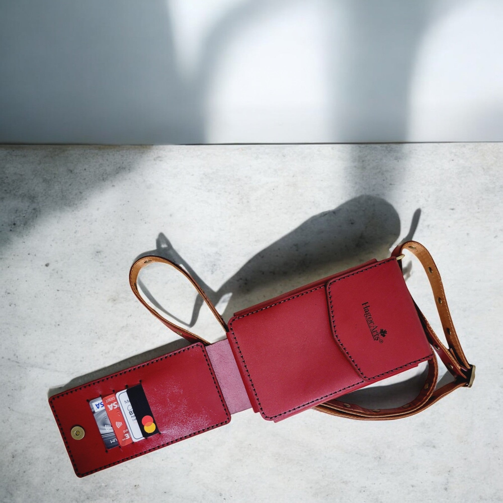 Leather Crossbody Bag | Fiora | S3