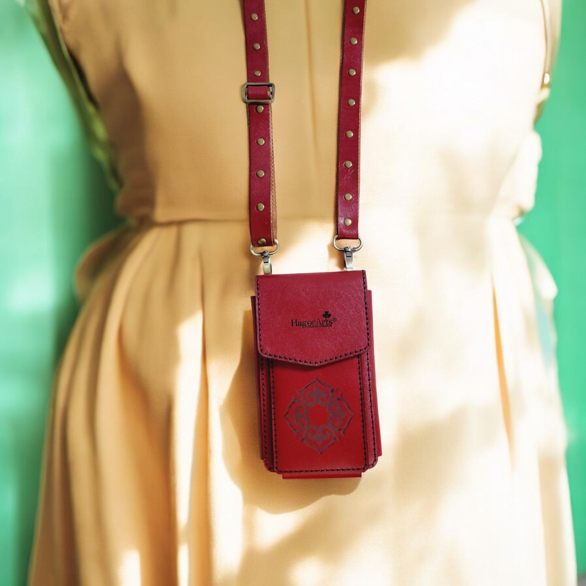 Leather Crossbody Bag | Fiora | S3