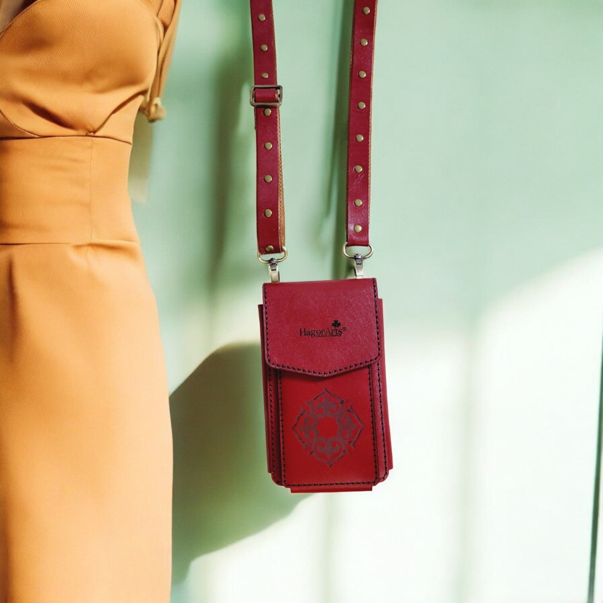 Leather Crossbody Bag | Fiora | S3