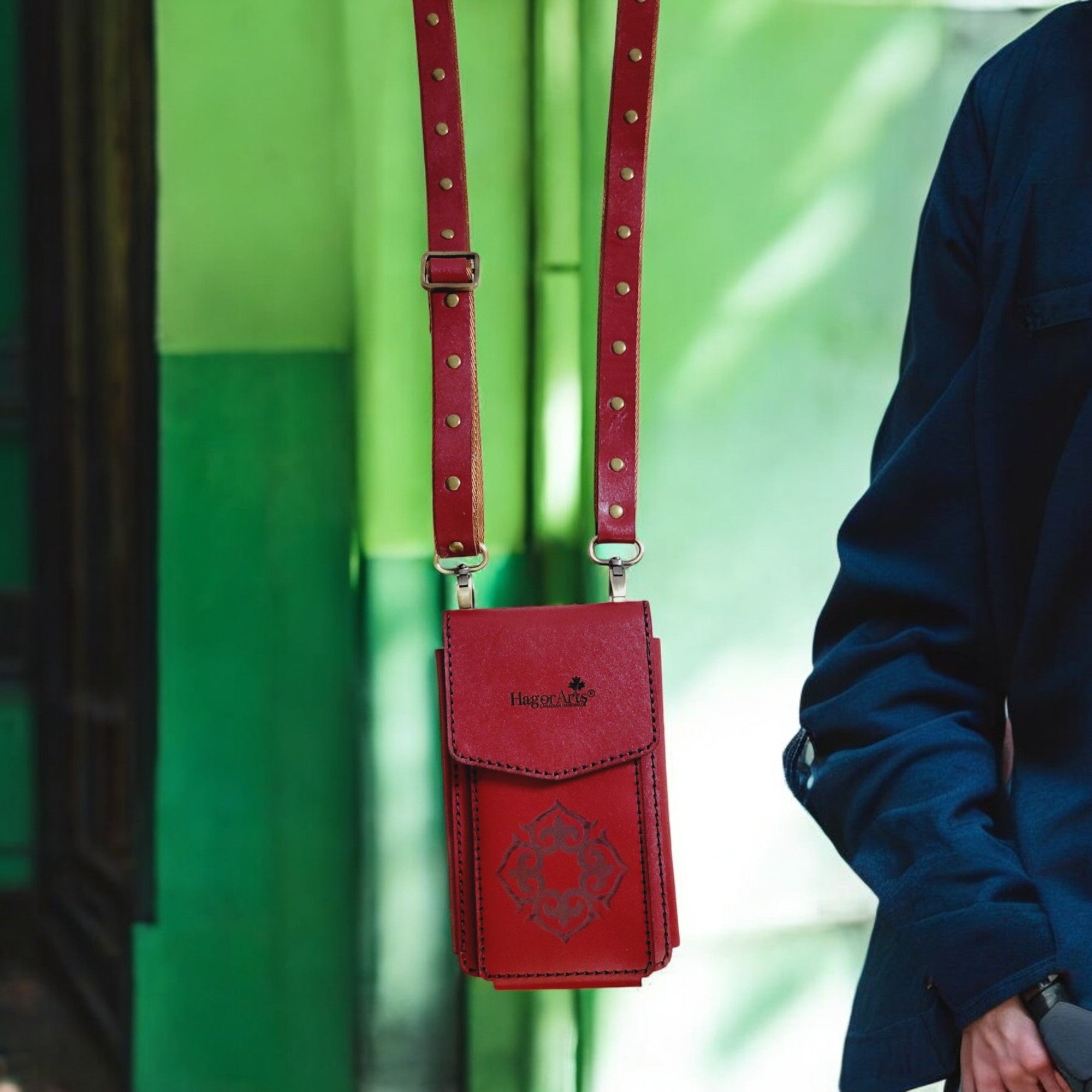 Leather Crossbody Bag | Fiora | S3