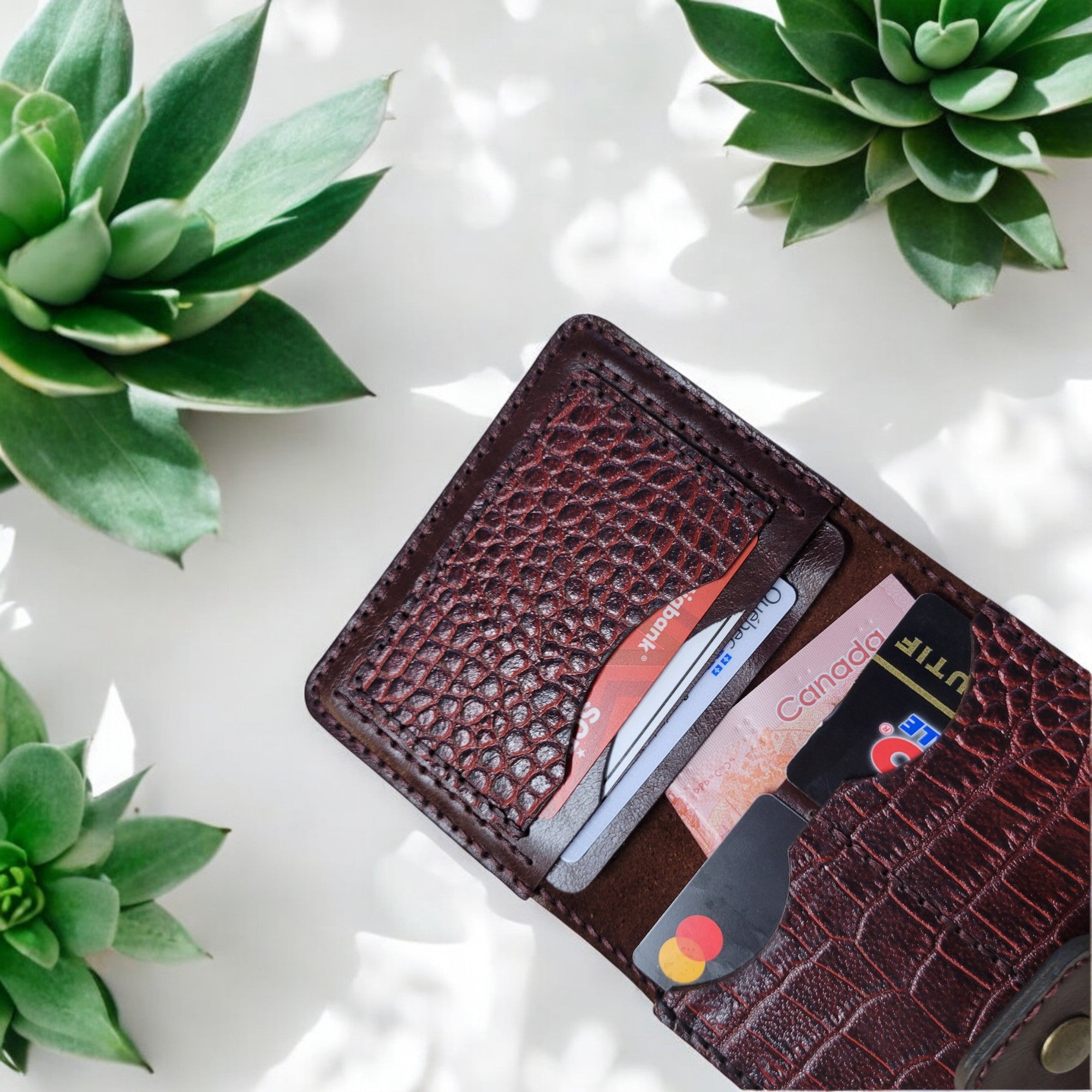 Leather Wallet, Orlanda - W1