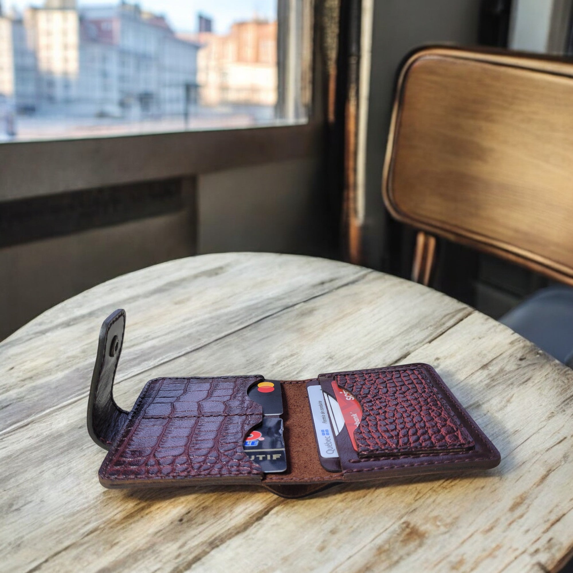 Leather Wallet, Orlanda - W1