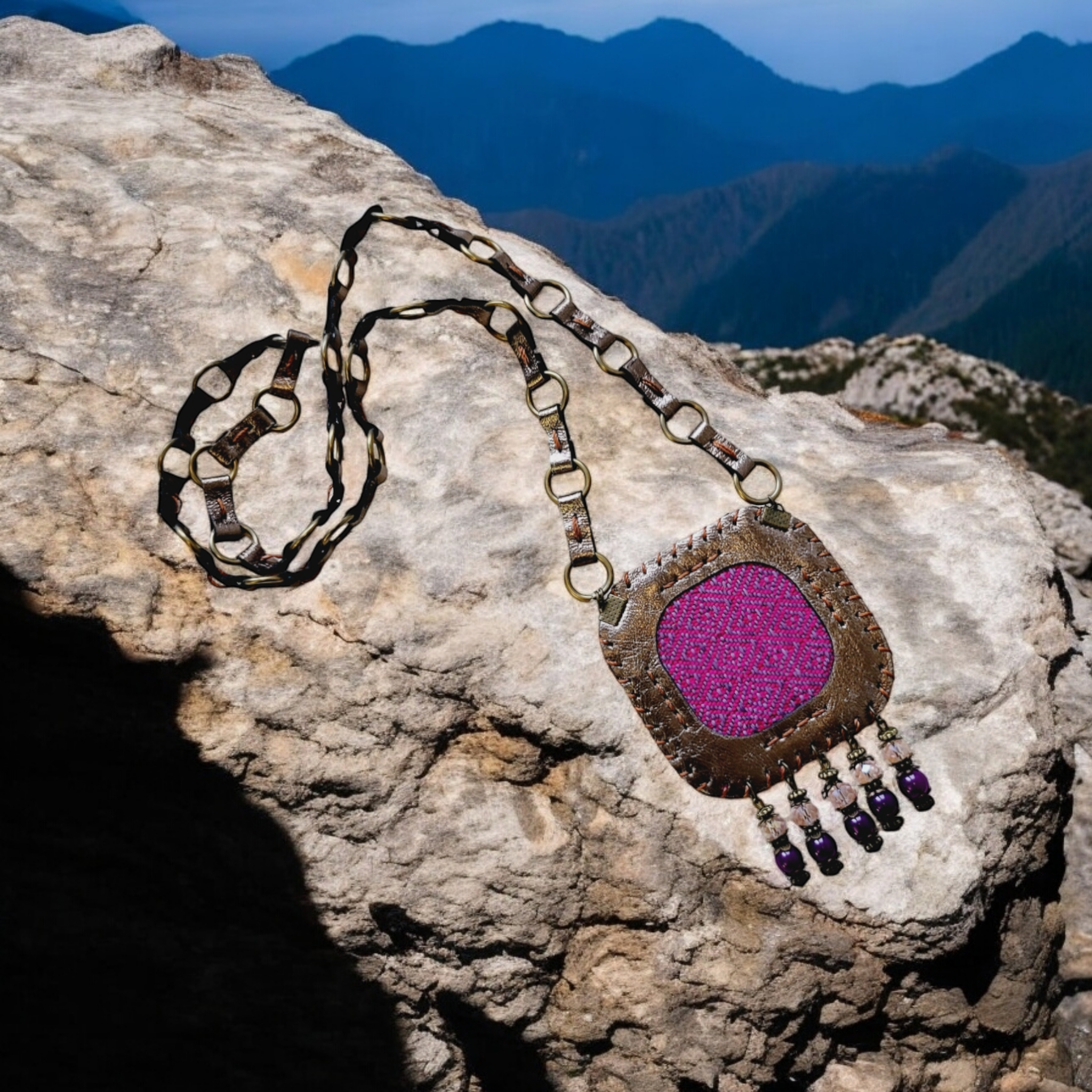 Leather Necklace | Velora | C6