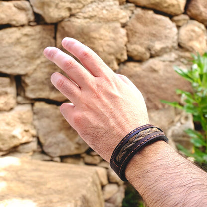 Leather Bracelate, Lifebraid V1