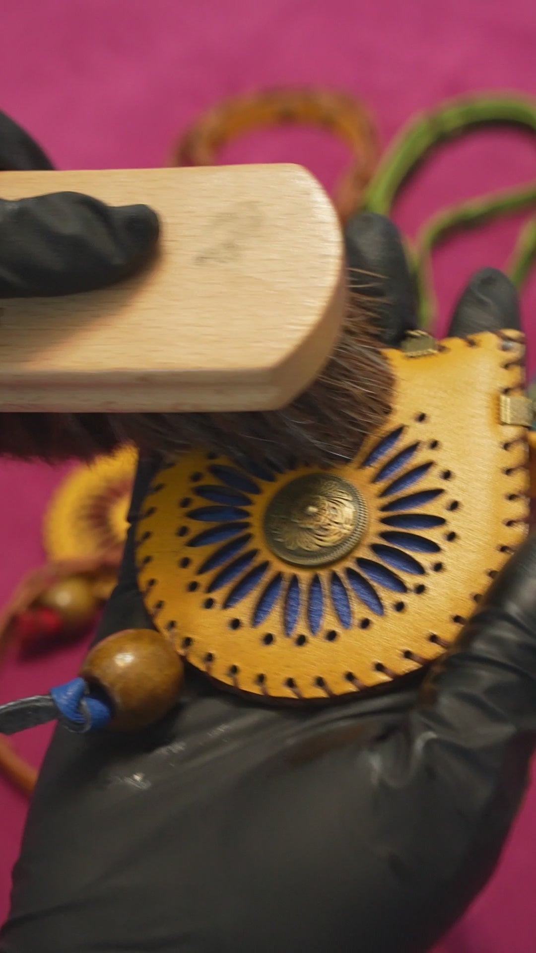 Helios Workshop | Leather Medallion (In-Person)